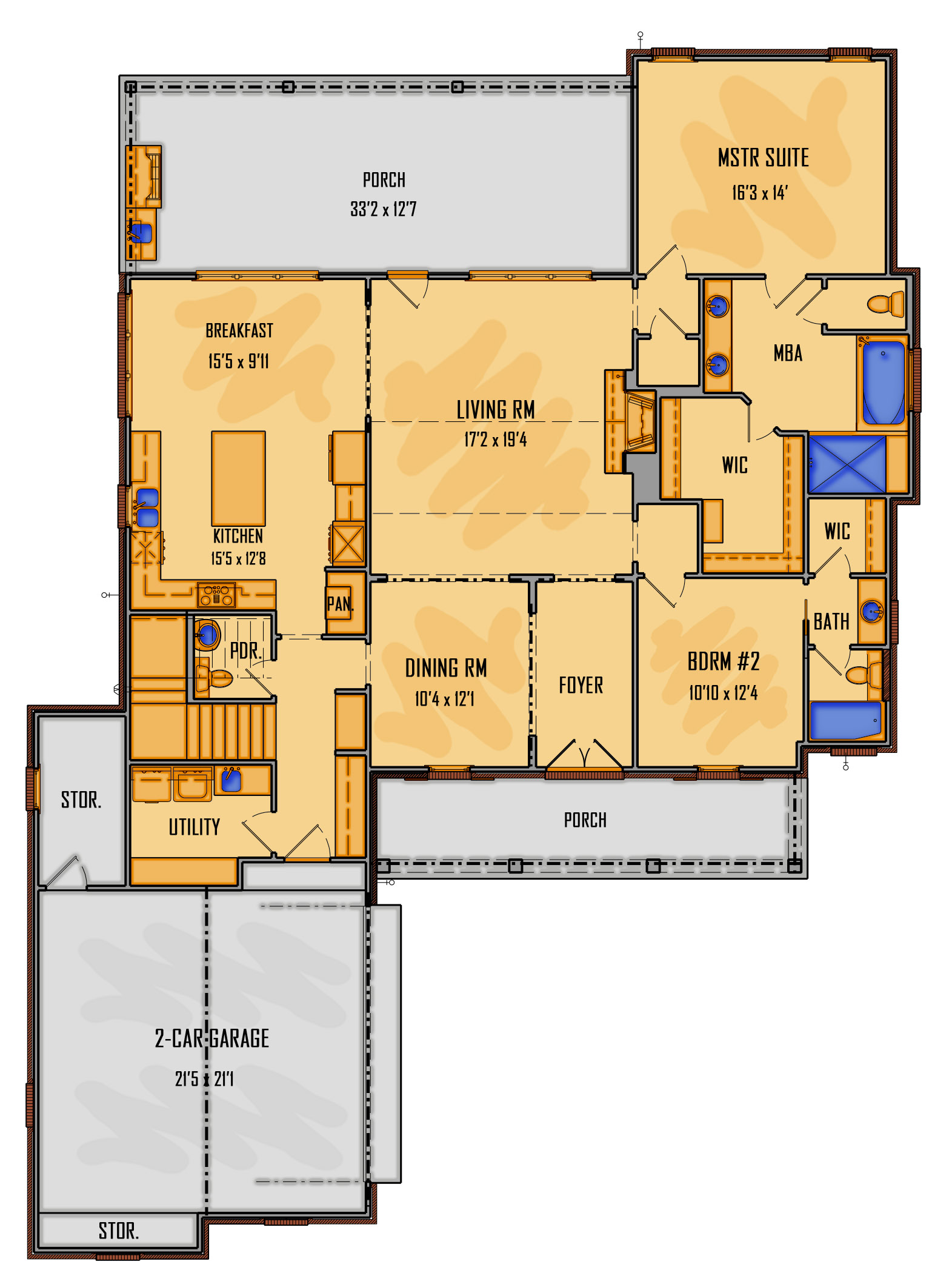 3RD26217 Third Floor Plans